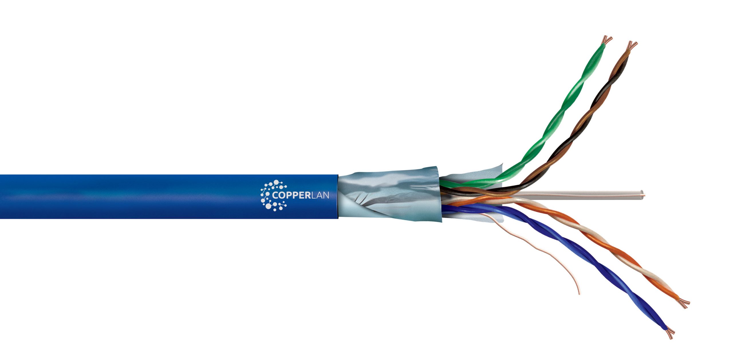 Cabo Ethernet LAN Cat 5e com conectores RJ45 - Tecido Seda RZ04 ZigZag Preto